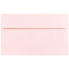 JAM Paper Enveloppes format invitation avec fermeture gommée, 6 x 9 1/2 po, rose pastel pâle, 100/pqt-Rose pastel pâle