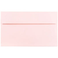 JAM Paper Enveloppes format invitation avec fermeture gommée, 6 x 9 1/2 po, rose pastel pâle, 100/pqt-Rose pastel pâle