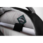 Sac à dos recyclé PKG Durham Commuter - Noir-Poche intérieure pour ordinateur portable avec sangle de fixation (jusqu'à 13 pouces/ ordinateur portable/tablette 14 pouces)