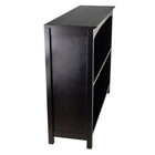 Winsome – Tablette de rangement Terrace à 3 niveaux, 37 po de large, fini espresso-Fait de bois massif et composite