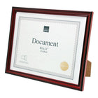 Kiera Grace – Cadre pour document Harper, 8,5 x 11 po, brun foncé, 24/ensemble (PH43804-1MC)-Convient aux certificats, aux distinctions ou aux photos imprimées sur du papier format lettre standard