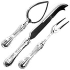 Elegance – Ensemble à fromage avec bordure plaquée argent 3 morceaux-L’ensemble à fromage avec bordure plaquée argent d’Elegance est le summum en matière d’élégance pour toutes les occasions.