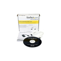 StarTech  Adaptateur réseau USB 3.0 vers Gigabit Ethernet NIC, blanc-Ajoutez une connectivité de réseau Gigabit Ethernet à un ordinateur portable ou de bureau par le biais d'un port USB 3.0