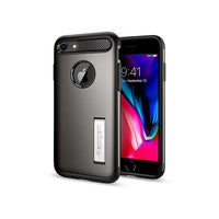 Étui Spigen Slim Armor pour iPhone 8/7 - Gunmetal-Pour iP 8 / 7