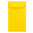 JAM Paper - Enveloppes à monnaie no 5,5, 3 1/8 x 5 1/2 po, jaune vif Brite Hue, 1000/paquet-Enveloppes à monnaie