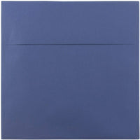 JAM Paper Enveloppes carrées avec fermeture gommée, 8 1/2 x 8 1/2 po, bleu présidentiel, 1000/paquet-Bleu présidentiel