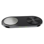 Powerology - Double chargeur sans fil Qi, 15 W Max - Anthracite-Recharge deux appareils