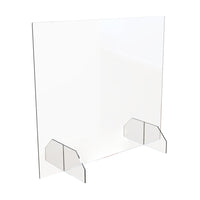 Eddieâ€™s - pare-haleine-barrière de protection 36 po L x 31.5 po H, Acrylique transparent-Conçu pour être utilisé dans les lieux de réunion, les espaces de travail partagés, les salles de classe, les bibliothèques et les restaurants.