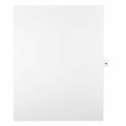 Mark Maker – Onglets séparateurs juridiques blancs, 1/15 onglets, format lettre, sans trous, numéro 68, 25/paquet-Onglets séparateurs blancs, 1/15 onglets