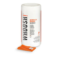 WHOOSH! - Lingettes d'écran Shine, paquet de 70-Conçu pour nettoyer vos appareils électroniques et vos écrans - Aide à éliminer la poussière, la saleté, le maquillage, les taches, les huiles de peau et les empreintes digitales