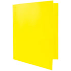 JAM PaperMD – Chemises d’école en plastique biodégradables avec fermoirs, 9 1/2 x 11 1/2 po, jaune, paquet de 12-4