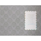 Rosedale – Cartes de souhaits et enveloppes, Baby Baptism, doré, 5 1/2 x 8 po, 6/paquet (19668)-Cartes de souhaits de qualité comparable à celles qu’on retrouve dans un magasin spécialisé