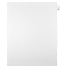 Mark Maker – Onglets séparateurs juridiques blancs, 1/25 onglets, format lettre, sans trous, numéro 52, 25/paquet-Onglets séparateurs blancs, 1/25 onglets
