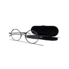 ThinOptics - Lunettes de lecture FrontPage Manhattan - Force +1,00 - Tortue avec étui noir Milano-5