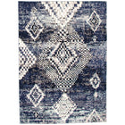 ECARPETGALLERY - Tapis Morocco Mosaique Bleu 6'7" x 9'6"-6 pi 7 po x 9 pi 6 po