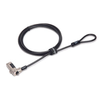 Kensington - Câble de sécurité N17 à combinaison pour encoches Wedge-Le verrou N17 à combinaison pour encoches Wedge est la solution sans clé la plus sécurisée pour les ordinateurs portables et tablettes dotés d’une encoche Wedge