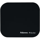 Fellowes - Tapis de souris Microban, noir-Pour les souris optiques et à boule  