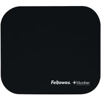 Fellowes - Tapis de souris Microban, noir-Pour les souris optiques et à boule  