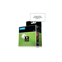 DYMO LabelWriter 30857 Étiquettes pour badges nominatifs, 4« x 2-1/4 », Noir sur blanc, 250 étiquettes/rouleau (30857)-Dymo Paper utilise la technologie d'impression à transfert thermique pour une qualité nette, comparable au laser, avec un adhésif permanent