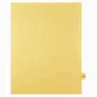 Markmaker - 25 tabs/PQT,5 PQT/Boite, Intercalaires imprimes Legal, Chamois, 1/15th coupe| format lettre, sans trous, Numero 193-Intercalaires imprimes Legal