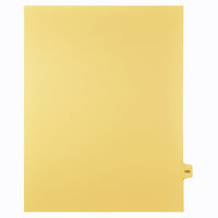 Markmaker - 25 tabs/PQT,5 PQT/Boite, Intercalaires imprimes Legal, Chamois, 1/15th coupe| format lettre, sans trous, Numero 193-Intercalaires imprimes Legal