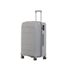 Air Canada - Valise rigide à roulettes pivotantes de 24 po Optimum Collection - Gris clair-8 Roues pivotantes