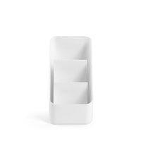 Petit organisateur de bureau Poppin, Blanc-Blanc,Plastique