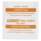 Safecross – Tampons de préparation antiseptiques avec povidone iodée, 1200/paquet (6894)-Ingrédient actif : Povidone iodée 10 % (poids par volume)