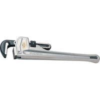 RIDGID - Clés À Tuyaux Droites No 812, Cap Des Mâchoires 2po, Longueur 12po, Prise Aluminium-Fini Ordinaire