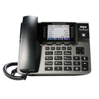 RCA – Téléphone sans fil TC1100 accessoire pour système téléphonique sans fil Unison-Indicateurs du statut des postes. Mode conférence à 6 voies