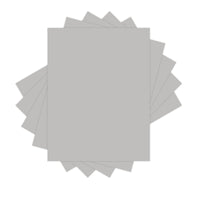 Lettermark - Papier couverture vélin bristol, 67 lb, gris, 8 1/2 po x 11 po, 250/pqt-Finis: Lisse et velin
