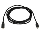 StarTech ® Câble USB 2.0 Type-C vers mini-B mâle, 6 pi (USB2CMB2M)-Connectez vos appareils USB 2.0 mini-B à un ordinateur portatif ou de bureau équipé d'un port USB-C ou Thunderbolt 3