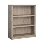Sauder - La Collection Sauder Select Bibliothèque - Finition Laurel Oak-Deux étagères réglables offrent des possibilités polyvalentes de rangement et d'exposition.