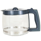 Kenmore - Cafetière programmable Aroma Control de 12 tasses - gris/acier inoxydable-Plaque chauffante antiadhésive se nettoyant facilement