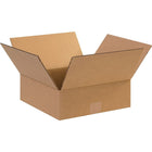 Staples - Boîtes d'expédition - 12 po L x 12 po l x 4 po H - Brun kraft - Paquet de 25-Brun/ Kraft