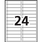 Avery – Intercalaires de table des matières Double Column à 2 colonnes - 24 onglets - paq./1 - multicolores-3 trous, 24 onglets pré-imprimés