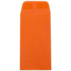 JAM Paper - Enveloppes à monnaie no 7, 3 1/2 x 6 1/2 po, orange recyclé Brite Hue, 50/paquet-Enveloppes orange