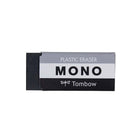 Gomme à effacer MONO - noire - moyenne - pqt de 3 cartonnée-Idéale pour l’école ou les arts