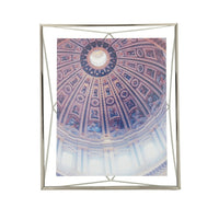 Umbra – Présentoir à photographies Matrix 8 x 10 po, chrome (313018-158)-Support mural ou de bureau