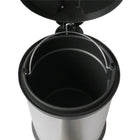 FuTech - Poubelle RB-5L 5 litres, 9 po x 9 po x 11 po , acier inoxydable-9 x 9 x 11 po