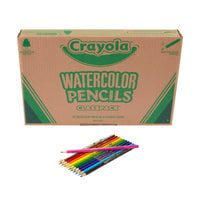 Craylola - 240 Crayons à aquarelle format Classpack-Comprend 240 crayons à aquarelle prétaillés en 12 couleurs