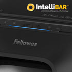 Fellowes − Déchiqueteuse à coupe-croisée Powershred LX170-Déchiquette 12 feuilles de papier par passage en petites particules à coupe croisée pour une sécurité accrue
