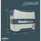 Koolatron - SK 40 Glacière SmartKool bluetooth réfrigérateur-congélateur portable 40 L-Canal de drainage antifuite facilitant le nettoyage