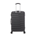 TOSCANO OPPORTUNA Bagage à main rigide 20 po - Noir-Coque rigide en ABS