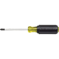 Klein Tools - Tournevis A/Manche Caoutchouté-Tournevis À Tige Ronde & Pointe Phillips (Cruciforme) Profilated, paquet de 4-Type de prise Prise coussinée
