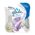 Glade - Huile parfumée PlugIns, trousse de départ, lavande et vanille-Parfait pour les pièces de grandes dimensions