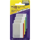 Post-it® - Onglets durables pour classement, 2 po, couleurs variées, paq./24-Plus fortes et plus rigides que les languettes standard de Post-it