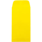 JAM Paper Enveloppes à monnaie nº 7, 3 1/2 x 6 1/2 po, papier Brite Hue jaune, 500/paquet-Enveloppes jaunes
