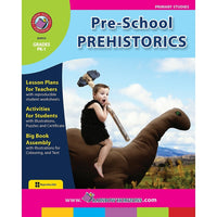 Livre numérique : Pre-School Prehistorics (format PDF, téléchargement pour 1 utilisateur), prématernelle à 1re année-Vous recevrez deux courriels : un confirmant toute la commande et l'autre avec un bouton Download Software (Télécharger le logiciel). Vous pouvez télécharger immédiatement ou revoir votre courriel pour télécharger plus tard.
