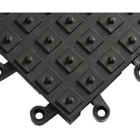 Wearwell – Tapis ErgoDeck avec crampons antidérapants intégrés nº 552, 18 po x 18 po, boîte-Ce revêtement de sol antidérapant est conçu pour offrir une traction exceptionnelle, même dans les environnements les plus extrêmes.